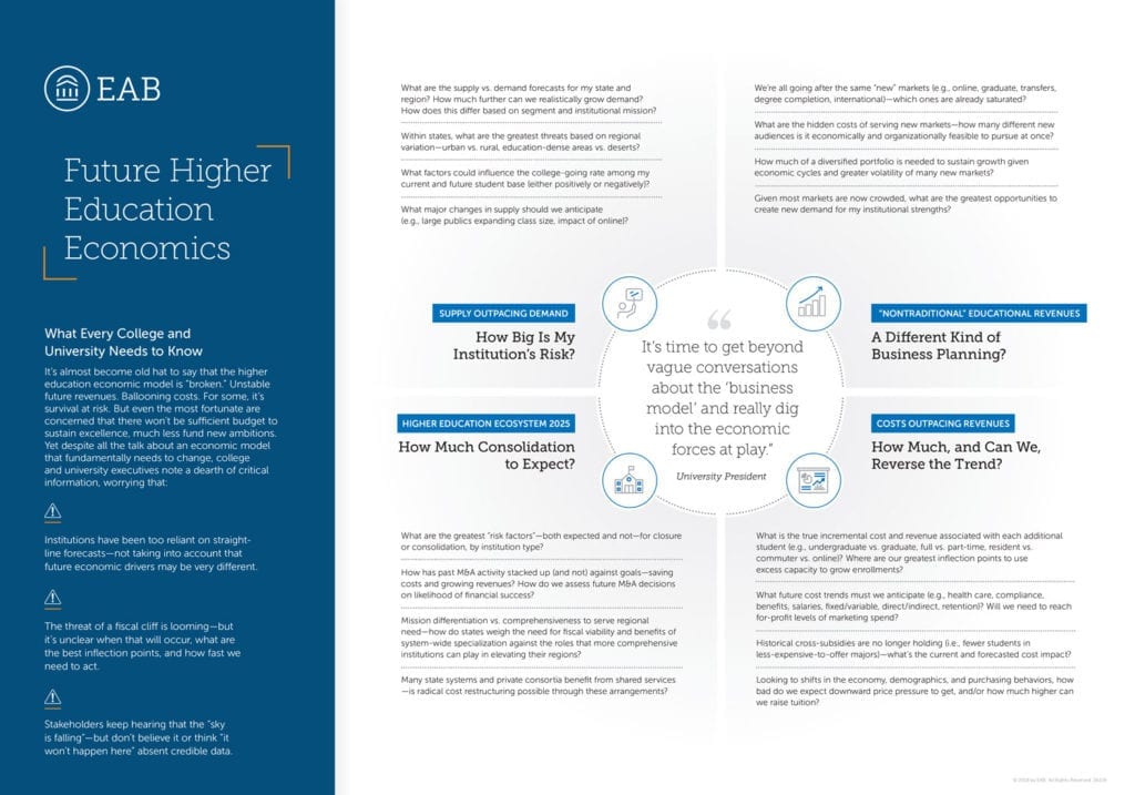 Future Higher Education Economics
