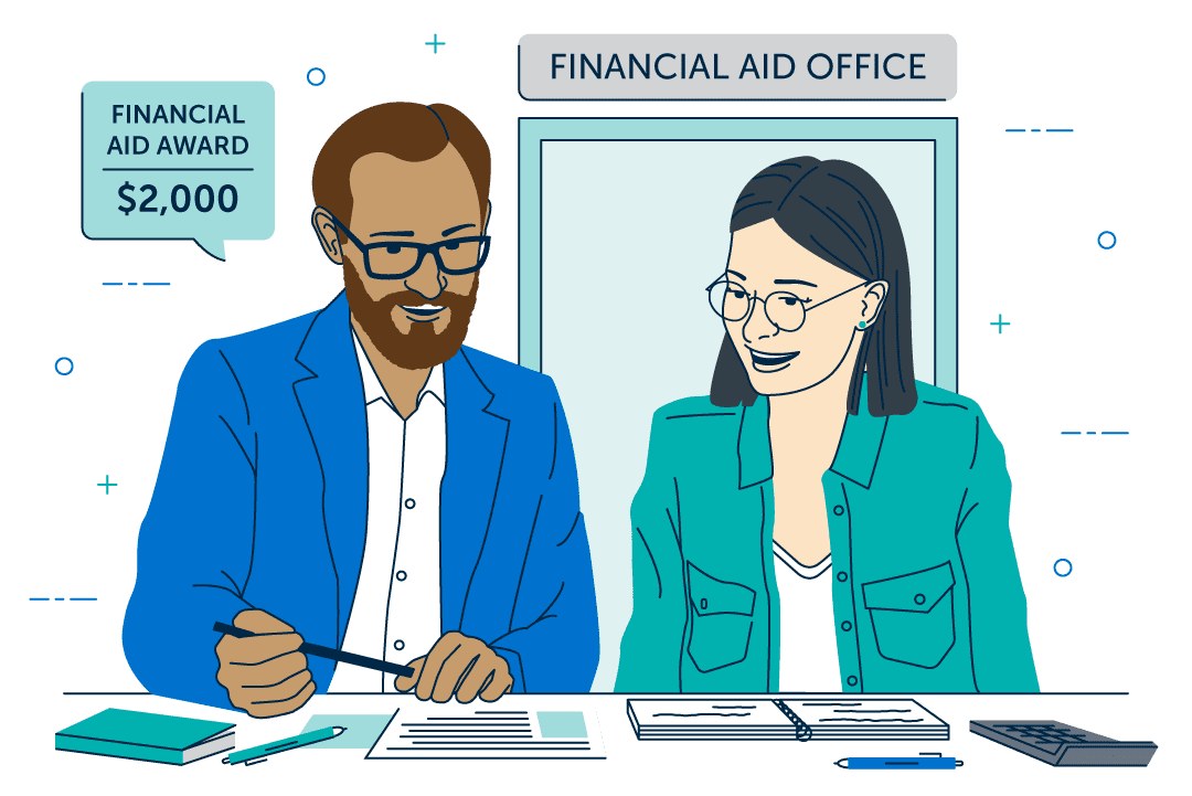 college-financial-adminstrator-reviewing-financial-aid-award-paperwork-with-a-student
