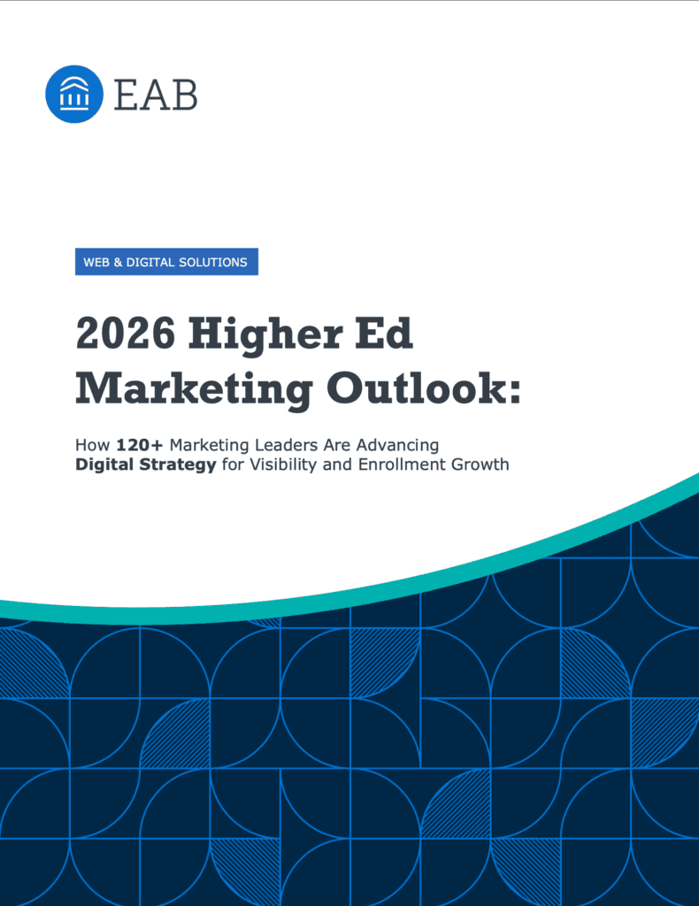 2026 Higher Ed Marketing Outlook