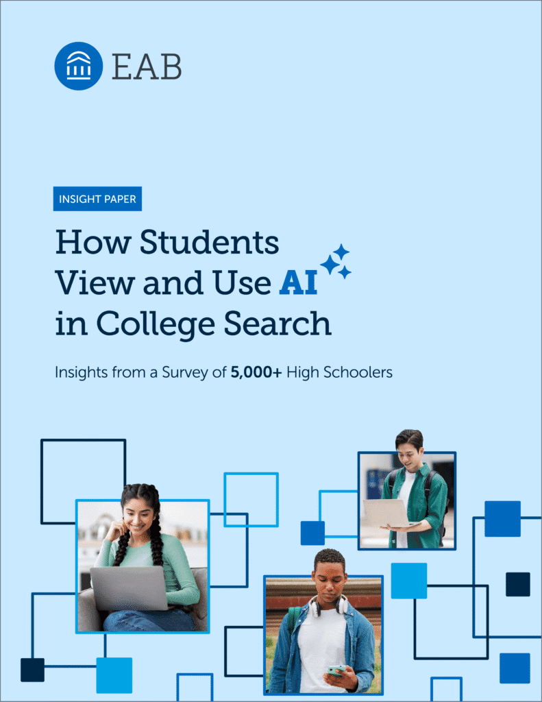 How Students View and Use AI in College Search