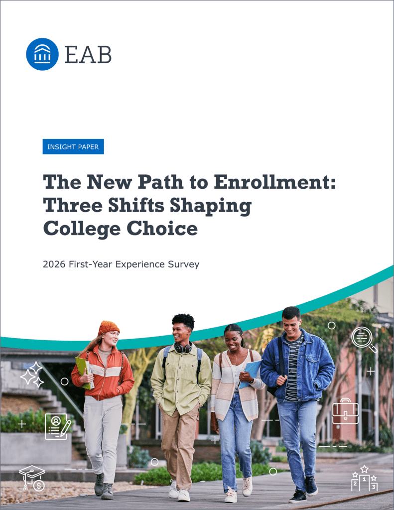 The New Path to Enrollment: Three Shifts Shaping College Choice