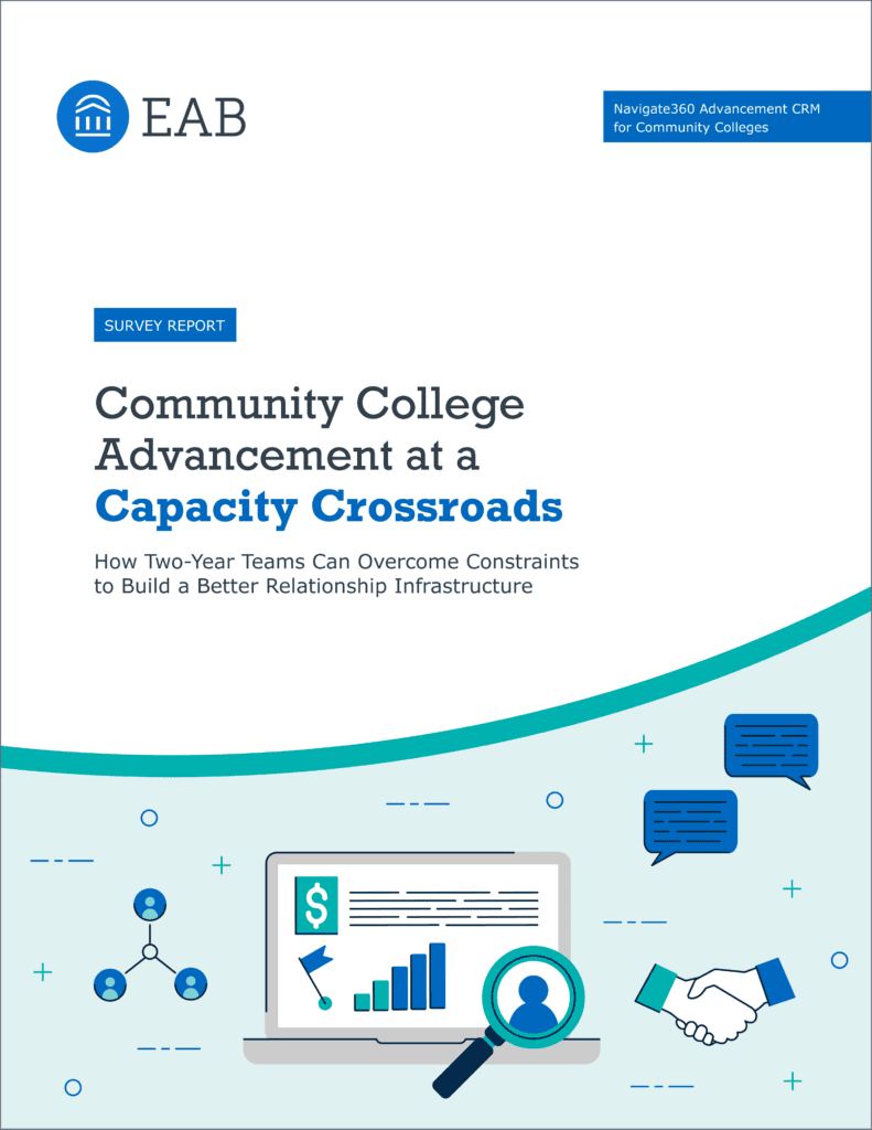 Community College Advancement at a Capacity Crossroads